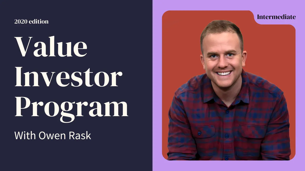 Value Investor Program (online) (2020 version) course artwork